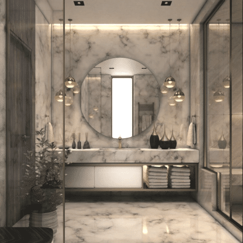 Daimen Banyo Dolabı