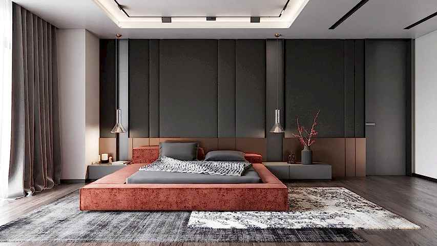 Redgrey Yatak Odası